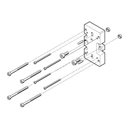 Festo Adapter Kit HAPG-75 HAPG-75